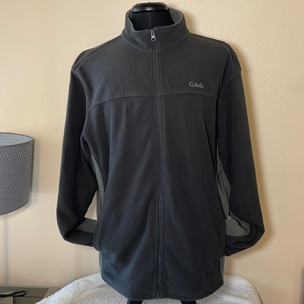 CABELA’S Fleece Full ZipperJacket Size XL